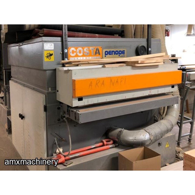 LIJADORA DE BANDA ANCHA – LIJAS INFERIORES – 1150 MM ANCHO - COSTA