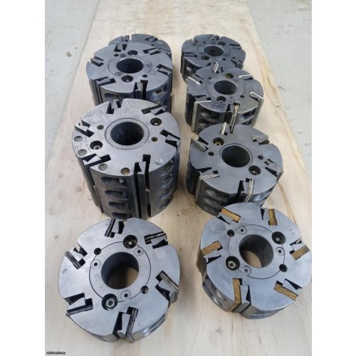 CABEZALES PARA MOLDURADORA - 1-13/16” FLECHA X 6” DIAMETRO X 2.25”, 3”, 4”, 5”, 6” LARGOS