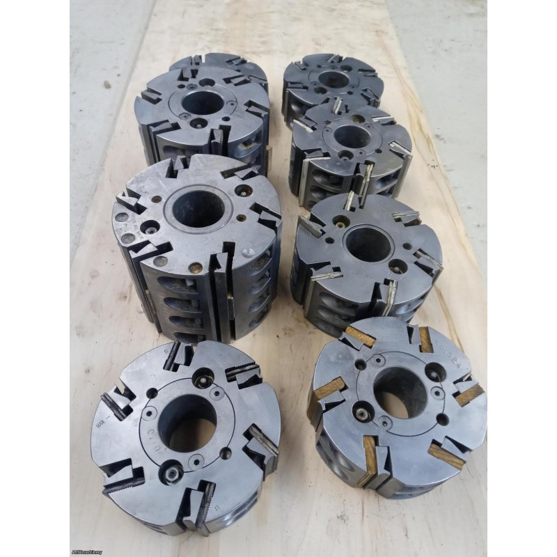 CABEZALES PARA MOLDURADORA - 1-13/16” FLECHA X 6” DIAMETRO X 2.25”, 3”, 4”, 5”, 6” LARGOS