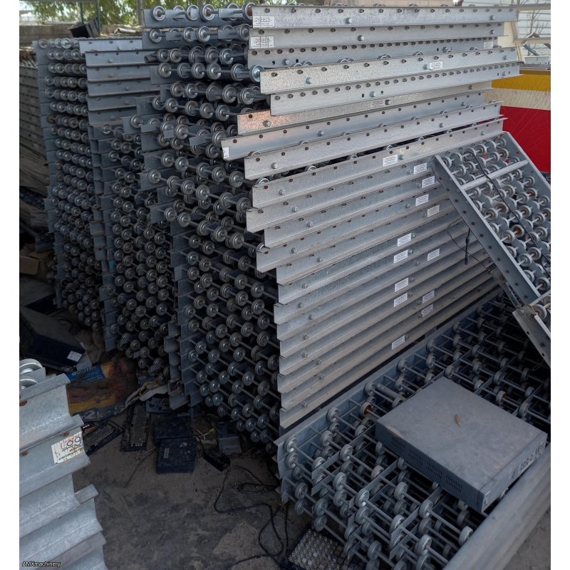 PARTE: 12343-1 - TRANSPORTADOR RODILLOS - RECTOS - RUEDAS METALICAS