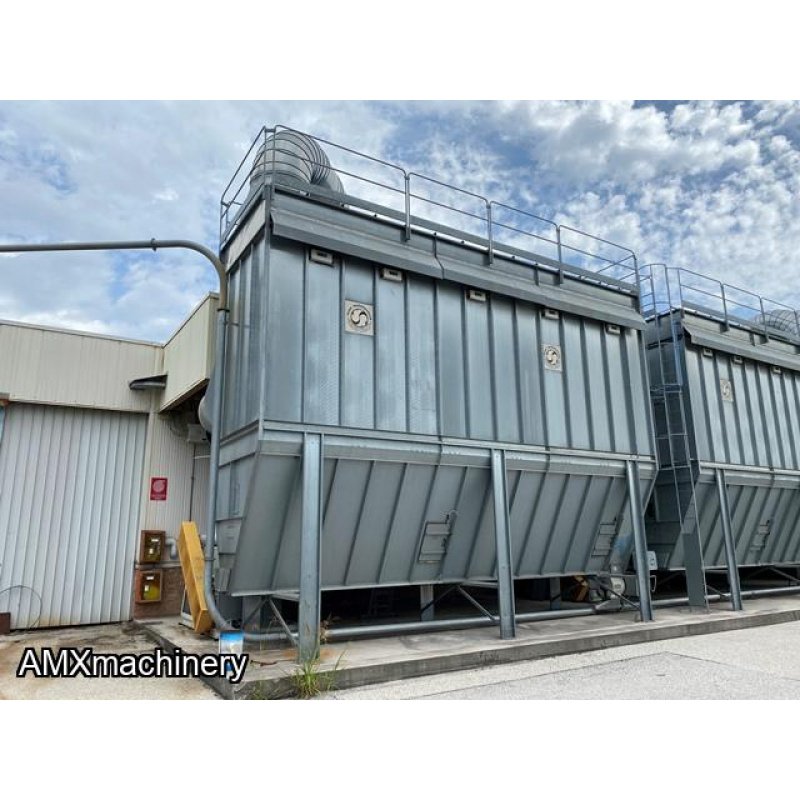 2 COLECTORES DE ASERRIN EXTERIOR – 26,440 CFM – MOTOR 75 HP – VENTOLTERMICA