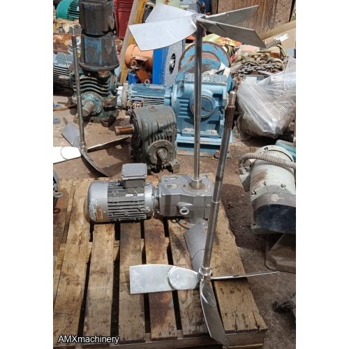 PARTE: 12537-2 - AGITADOR - ASPAS ACERO INOXIDABLE - 3 HP - RELACION 12:1