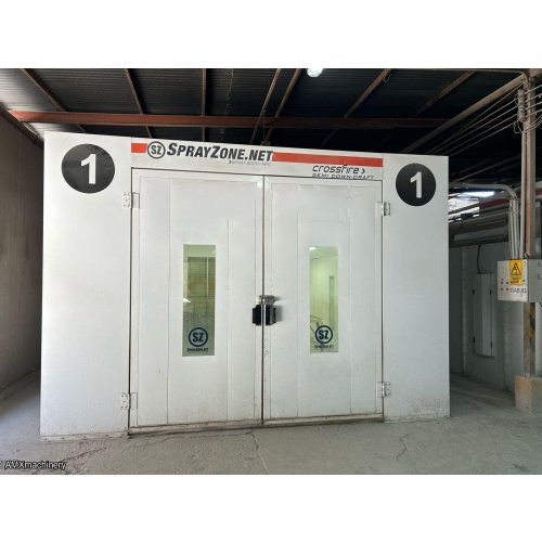 PARTE: 12557 - CABINA DE PINTURA - CERRADA - AUTOMOTRIZ - SPRAY ZONE