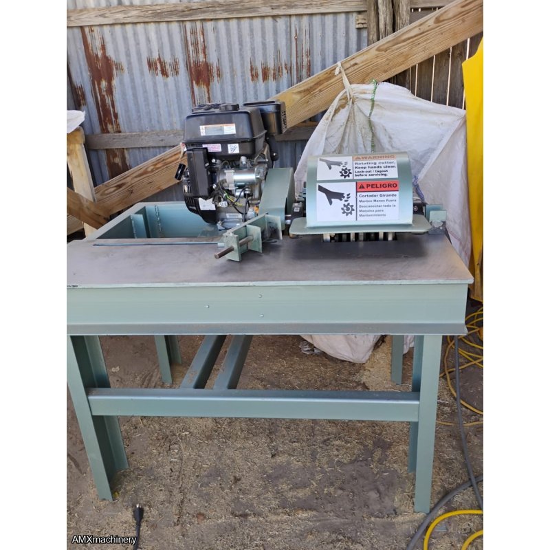 PARTE: 12616 - RESACADORA PARA TARIMAS – 40 CUCHILLAS INSERTOS – RESAQUE 9” LARGO - USO RUDO – INDUSTRIAL – MOTOR GASOLINA