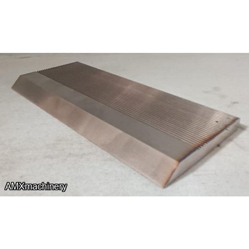 CUCHILLA CORRUGADA PARA MOLDURADORAS - TRAMOS 6" LARGO
