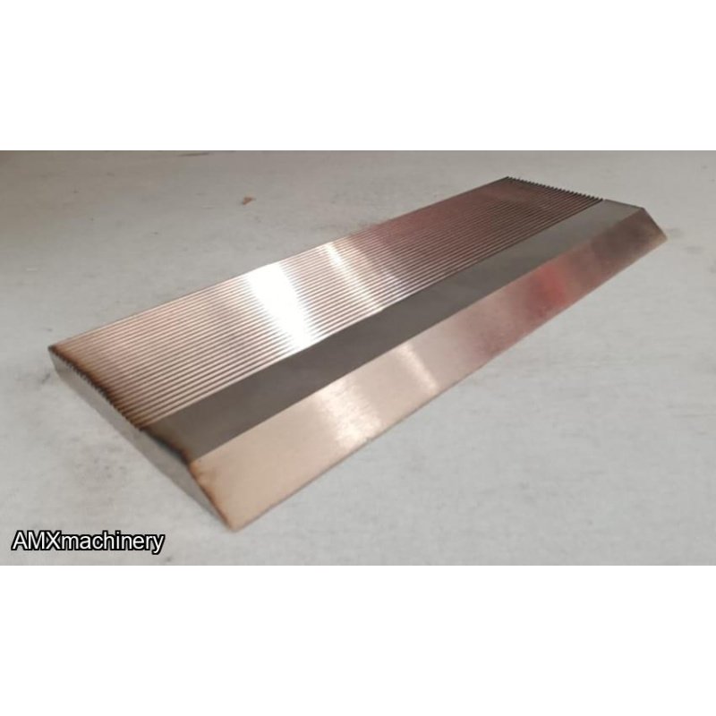 CUCHILLA CORRUGADA PARA MOLDURADORAS - TRAMOS 6" LARGO