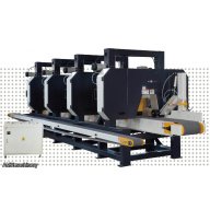 REASERRADORA HORIZONTAL – 4 SIERRA BANDAS – CON REGRESADOR