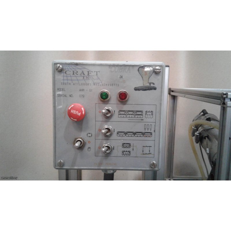 PART: AMX-10055-E - COIL FED TURN-BUTTON MACHINE - COBRA AHM-01