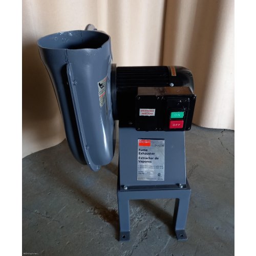 EXTRACTOR DE TURBINA - MOTOR 1.5 HP - DAYTON MODEL: 3AA23B # 1