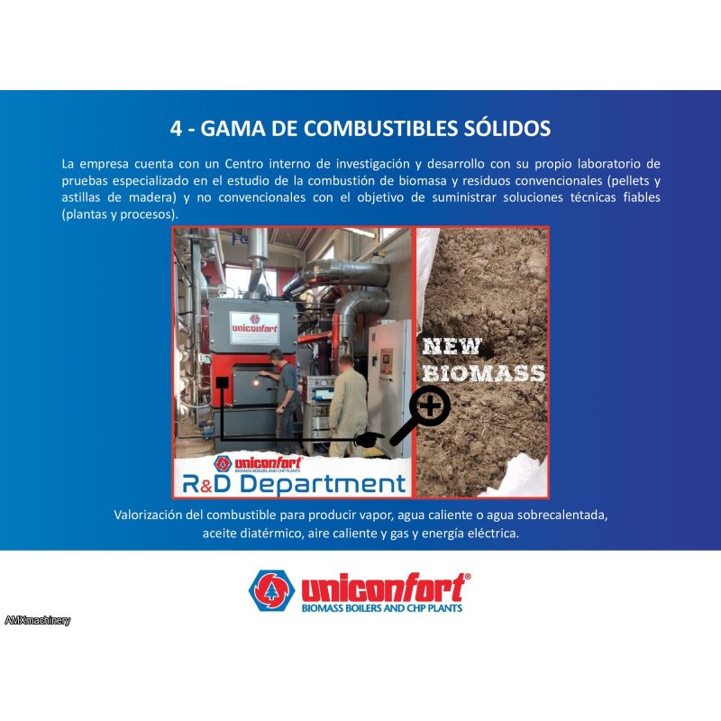CALDERAS DE BIOMASA – DESDE 3 KWT HASTA 30 MW TERMICOS