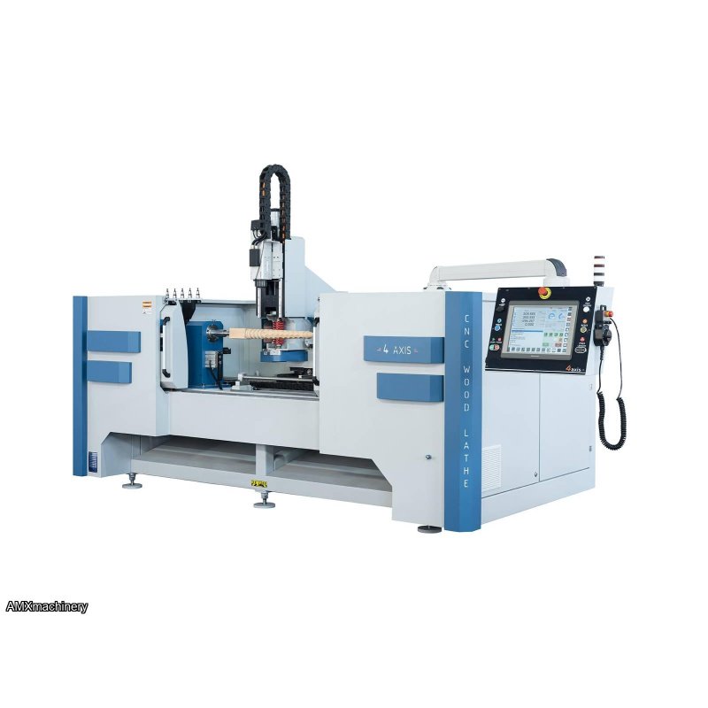 PARTE: 4NE-4AXISCLASSIC - TORNO PARA MADERA CNC - 4 EJES - 4 AXIS CLASSIC